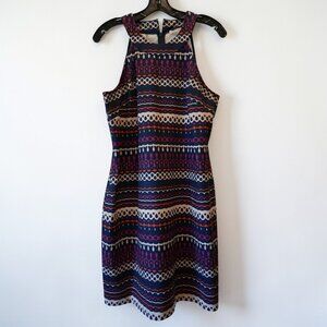 Trina Turk Printed Sleeveless A-Line Dress – Size XL
